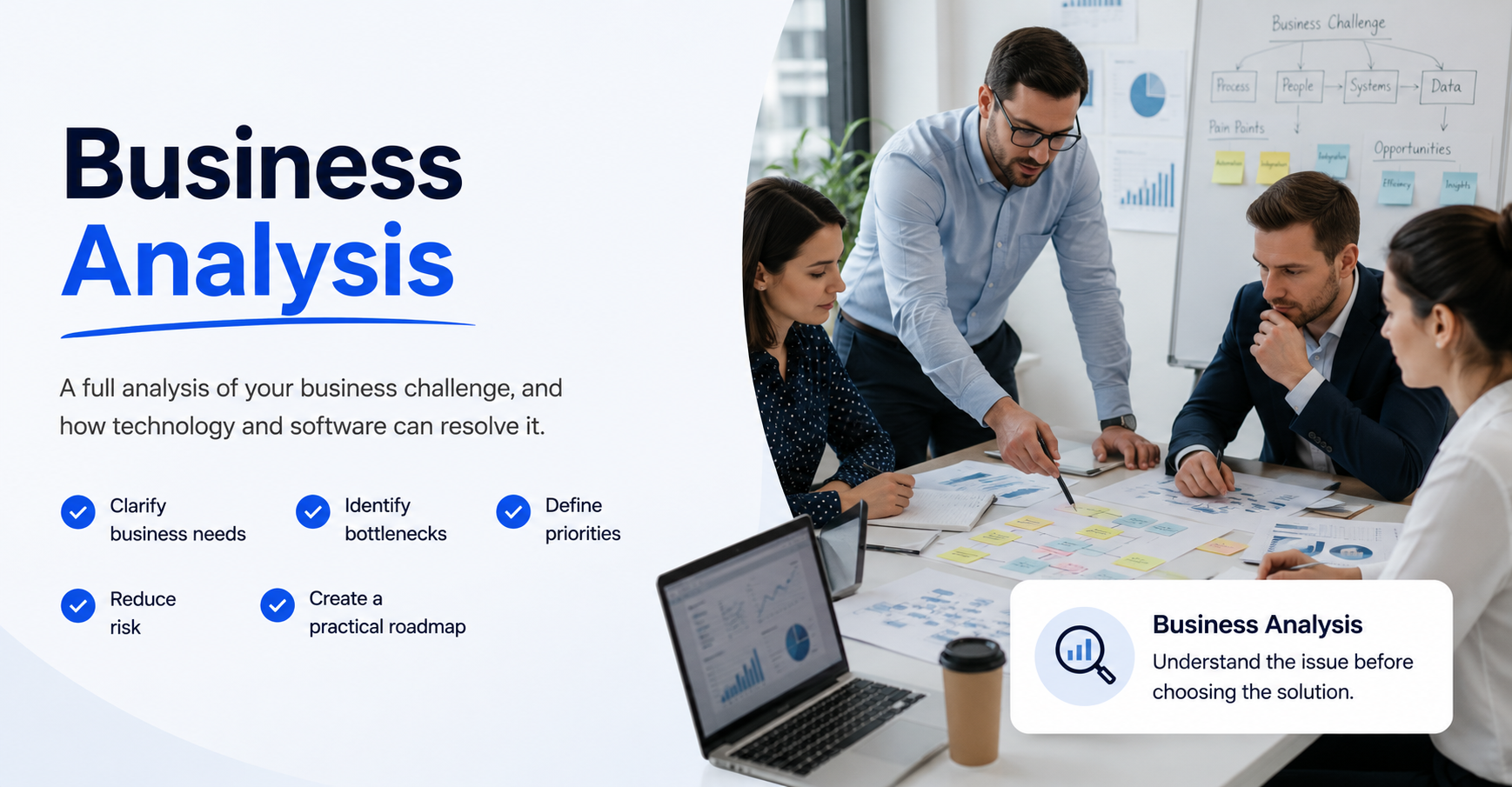 business analysis, reduce costs, increase sales, as-is, to-be